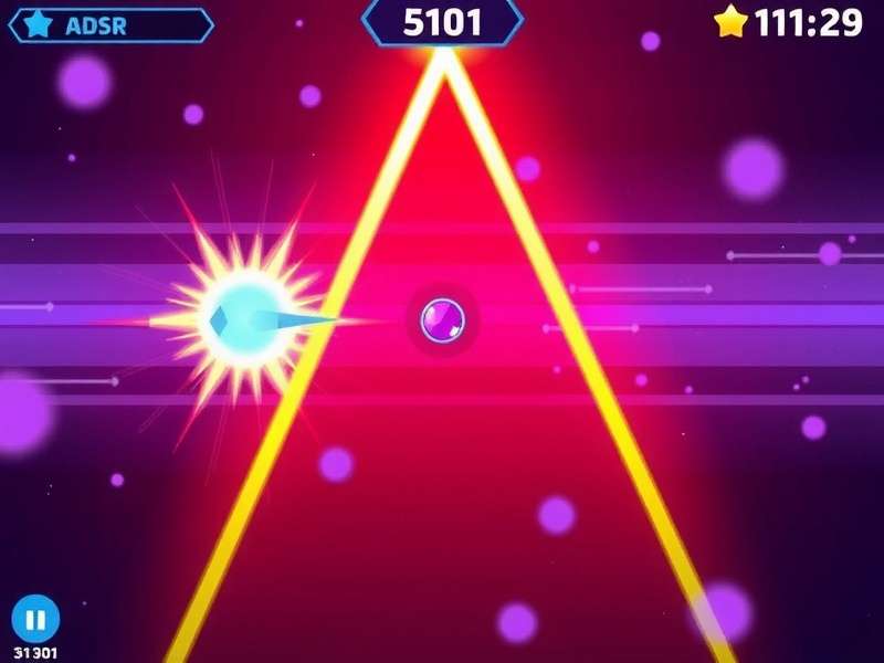 Sparkling Delta Dash gameplay screenshot
